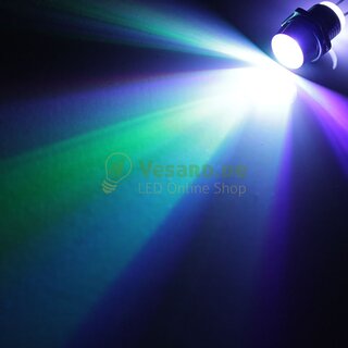 Verkabelte LED Metall Schraube 5mm RGB langsam - MS51