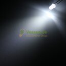3mm LED Kalt Weiß 13000mcd - 20°