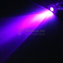 Verkabelte LED Metall Schraube 3mm Violett - MS31